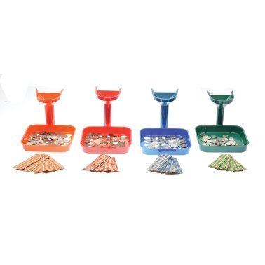 Nadex Coins™ Sort and Wrap Set with 350 Coin Wrappers