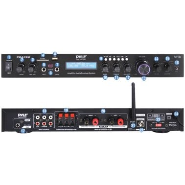 Pyle® Home Theater Audio Receiver with Bluetooth®