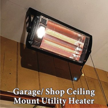 Optimus Garage/Shop Ceiling-Mount Utility Heater