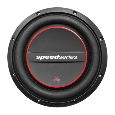 DB Drive™ Speed Series SPF10D4 10-In. 1,000-Watt DVC Shallow-Mount Subwoofer