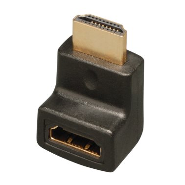 Tripp Lite® by Eaton® HDMI® Male to Female Right-Angle Up Adapter