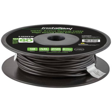 Install Bay® HDMI® AOC Active Fiber Cable (80 Feet)