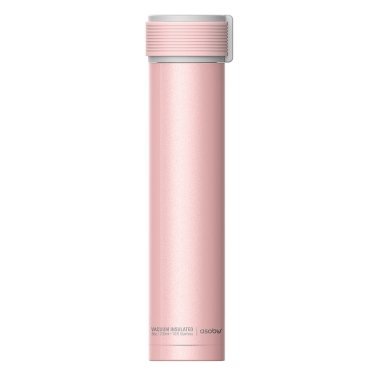 ASOBU® Skinny Mini Slim Insulated Lady Flask, 8-Oz. Capacity (Pink)