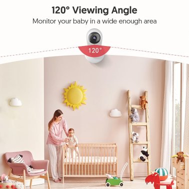 Victure® PC420 1080p Full HD Indoor Wi-Fi® Monitor for Babies, Seniors, or Pets