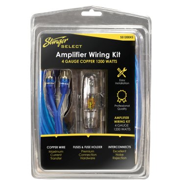 Stinger® Select 4-Gauge Mini-ANL Amp Installation Kit