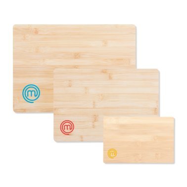 MasterChef® 3-Piece Color Coded Bamboo Board Set
