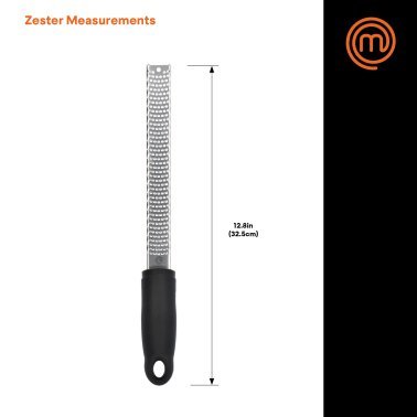 MasterChef® Stainless Steel Zester and Grater