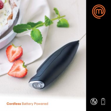 MasterChef® Battery-Operated Milk Frother