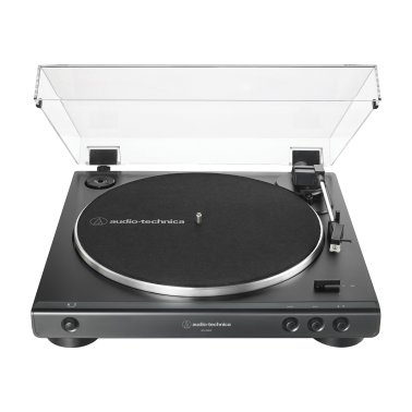 Audio-Technica® AT-LP60X 2-Speed Fully Automatic Belt-Drive Stereo Turntable (Black)