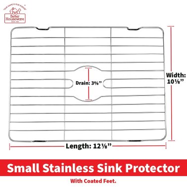 Better Houseware Stainless Steel Sink Protector (Small)
