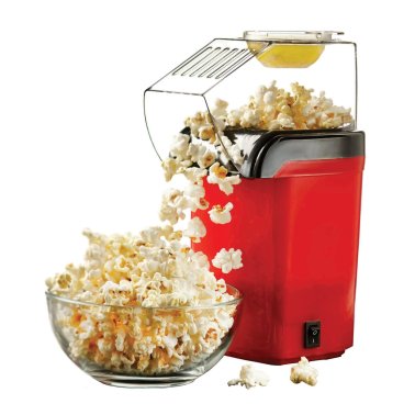 Brentwood® Just For Fun 8-Cup Hot Air Popcorn Maker (Red)