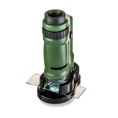 CARSON® MicroBrite™ 20x–40x Zoom Pocket Microscope with Built-in LED