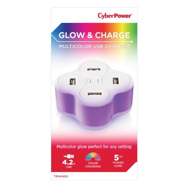 CyberPower® 4.2-Amp USB Charger