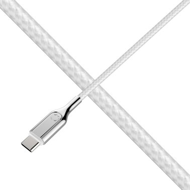 Cygnett® Armored 2.0 USB-C® to USB-A Charge and Sync Cable (White)
