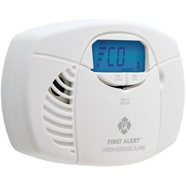 First Alert® Battery-Powered Carbon Monoxide Alarm with Backlit Digital Display