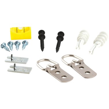 Hangman® 13-Piece Heavy-Duty D-Ring Picture Hanging Kit
