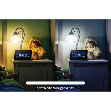 Array By Hampton® A19 800-Lumen Smart Wi-Fi® Adjustable-White LED Bulb (1 Pack)