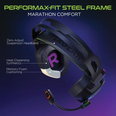 HyperGear® SoundRecon RGB LED Professional Gaming Headset