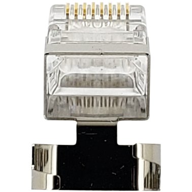 IDEAL® Shielded Feed-Thru CAT-6A/6/5-E Modular Plugs for Larger Diameter Conductors (25 Pack)