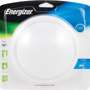 Energizer® Battery-Operated LED Tap Puck Light