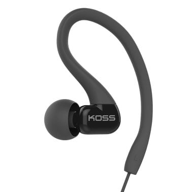 KOSS® Bluetooth® FitClips Earbuds with Microphone and In-Line Remote, Black, BT232i