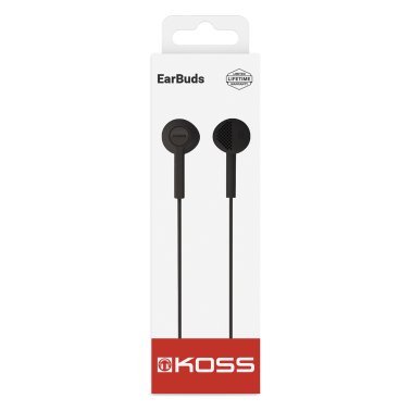 KOSS® KE5 Earbuds (Black)