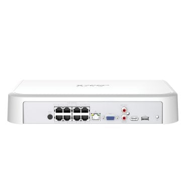 Lorex® Fusion™ 4K+ 12.0-MP 16-Camera-Capable (8 Wired, 8 Fusion™ Wi-Fi®) 2-TB NVR, N910A62, White