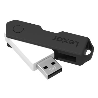 Lexar® JumpDrive® TwistTurn2 USB 2.0 Flash Drive (64 GB)
