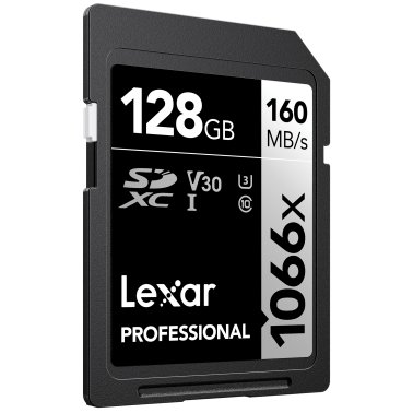 Lexar® Professional SILVER Series 1066x SDXC™ UHS-I Card (128 GB)