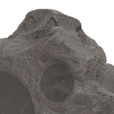 SpeakerCraft® SC-RS6 Outdoor 150-Watt-Continuous-Power Rock Speaker (Granite)