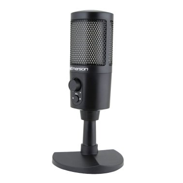 Emerson® EAM-9050 USB Gaming and Streaming Microphone with RGB Lighting