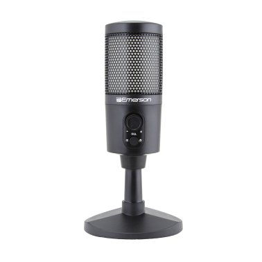 Emerson® EAM-9050 USB Gaming and Streaming Microphone with RGB Lighting