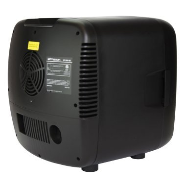 Emerson® 12-Can 9.5-Qt. Portable Mini Fridge Cooler XL, EFC-5001 (Black)