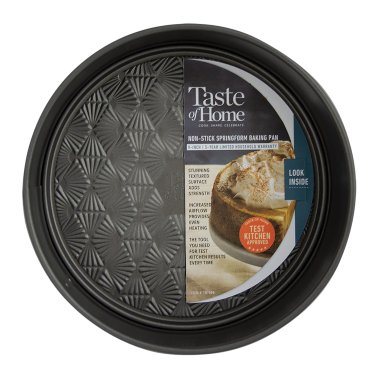Taste of Home® 9-In. Non-Stick Metal Round Springform Baking Pan, Ash Gray