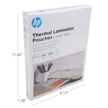 HP® S200 Laminator Pouches