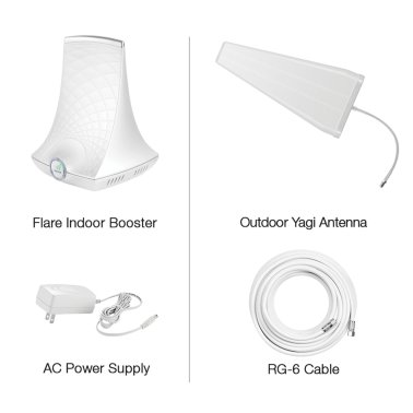 SureCall® FlareDB+ In-Building Cellular Signal-Booster Kit