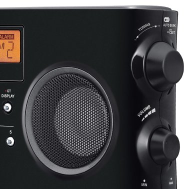 Sangean® PR-D5 FM-Stereo/AM Portable Digital-Tuning Radio (Black)