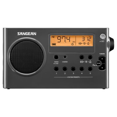 Sangean® SG-106 Portable AM/FM Rechargeable Compact Digital Tuning Radio