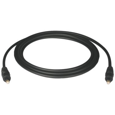 Tripp Lite® by Eaton® TOSLINK® Digital Optical SPDIF Audio Cable, Black (6 Ft.)