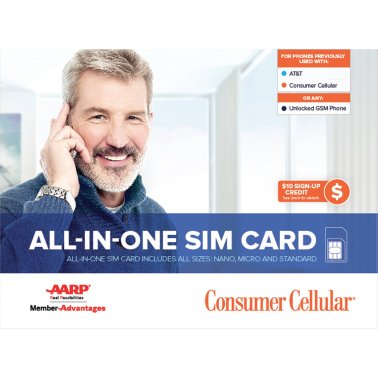Consumer Cellular® All-in-One SIM