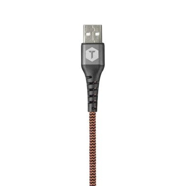 ToughTested® Charge and Sync Durable, Braided USB Type-A to Lightning® Cable, 6 Feet