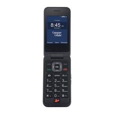 Consumer Cellular® Verve Snap® Flip Phone 8 GB 4G LTE (Red)
