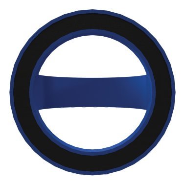 cellhelmet® Ring Thing MagSafe®-Compatible Silicone Ring (Bermuda Blue)