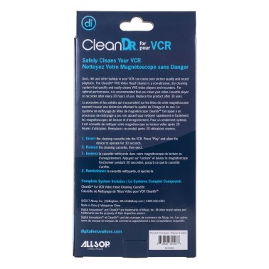 Digital Innovations CleanDr® VHS Video Head Cleaning Kit
