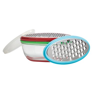 gia'sKITCHEN™ 5-Piece Grate-and-Store Container