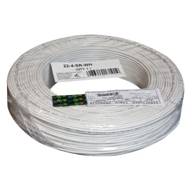 Ethereal® FastPack 22-Gauge 4-Conductor Stranded Cable, 500 Ft. (White)