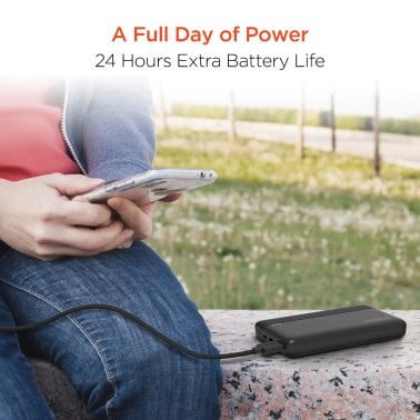 HyperGear® USB-C® Fast Charge Power Bank for iPhone® and Android™ (10 Amp)