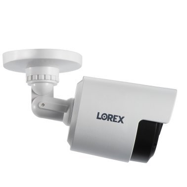 Lorex® 1080p HD 8-Camera-Capable 1-TB Wired DVR System with 4 Outdoor Weatherproof Bullet Cameras, White, D24281B-2NA4-E