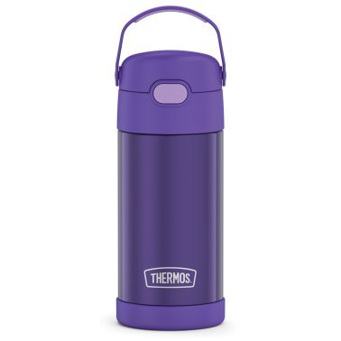 Thermos® 12-Ounce FUNtainer® Vacuum-Insulated Stainless Steel Bottle (Purple)