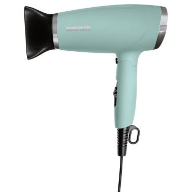 Cosmopolitan Foldable Hair Dryer with Smoothing Concentrator (Blue/Silver)